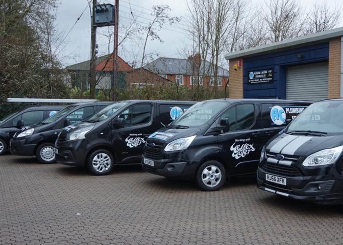 Plumbing and Heating Vans